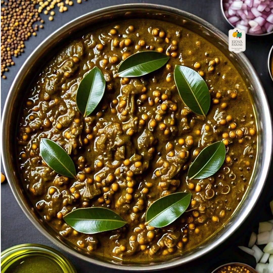 Amaranth Leaves Curry with Spiced Masala Powder