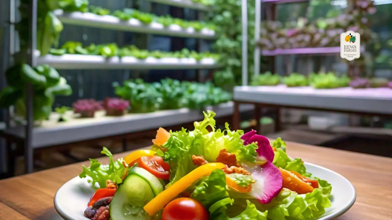 How Hydroponic Farming Ensures Fresh and Sustainable Salad Greens