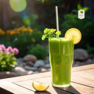 Rocket Leaves and Locarno Lettuce Smoothie: A Nutrient Boost