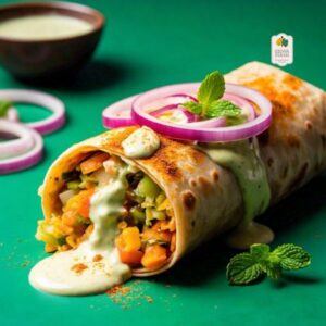 Veg Kathi Roll Recipe